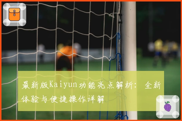 最新版Kaiyun功能亮点解析：全新体验与便捷操作详解